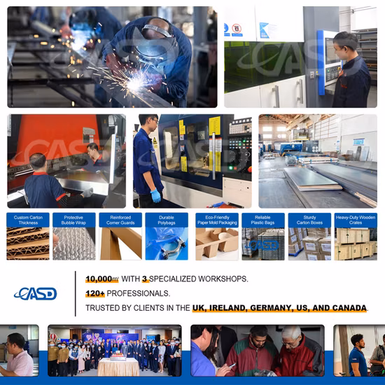 Stampaggio, piegatura, saldatura, taglio laser, formatura lamiera di acciaio inox su misura