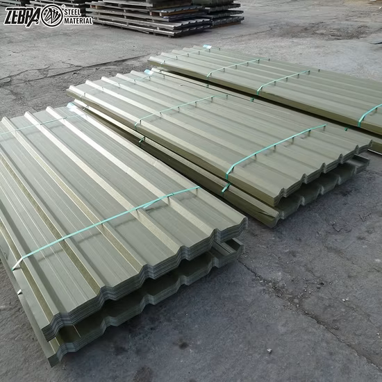 PPGI PPGL Design del modello Lamiera di metallo Zinco Z60 Lamiera di acciaio ondulato galvanizzato preverniciato rivestito di colore Metallo per coperture